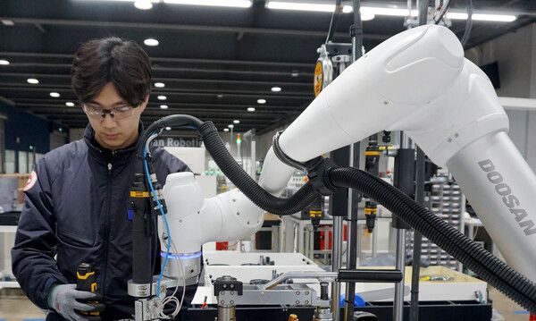 두산로보틱스 협동 로봇&nbsp;M시리즈 이미지 / 두산로보틱스 제공&nbsp;