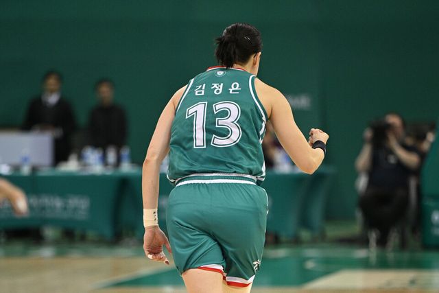여자프로농구 부천 하나은행의 주장 김정은 . /WKBL 제공