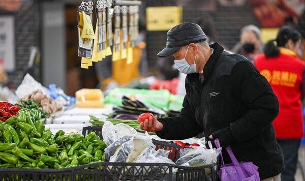 중국에 위치한 한 슈퍼마켓./연합뉴스