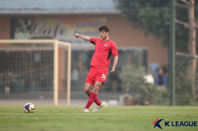 김민재 대신 대체 발탁된 김주성. /한국프로축구연맹 제공