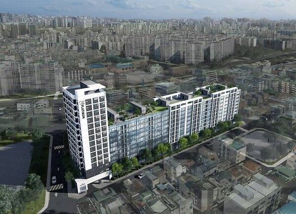 문정현대아파트 리모델링 조감도(쌍용건설 제공)