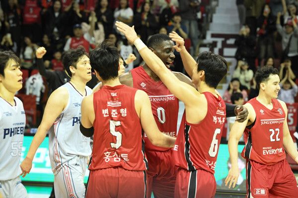 프로농구 안양 정관장 레드부스터스. /KBL 제공