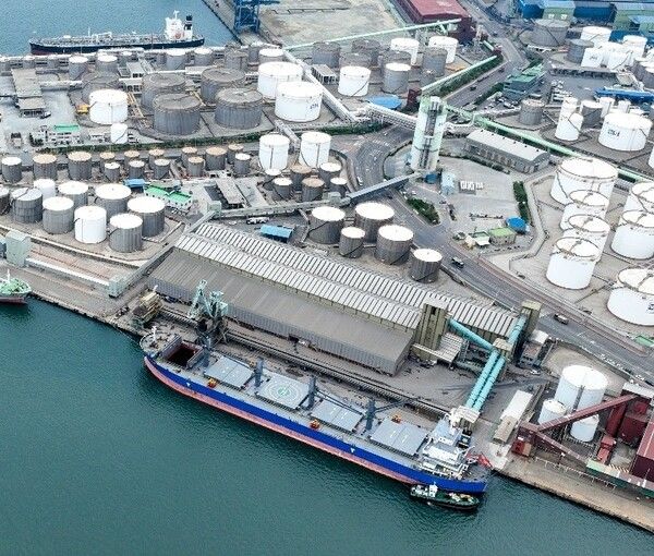 울산항 온산3부두./울산항만공사