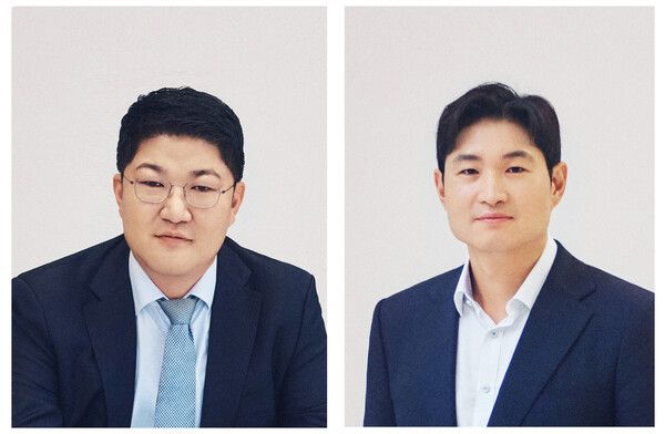 이병만 코스맥스 신임 대표(왼쪽)와 이병주 코스맥스비티아이 대표./코스맥스그룹 제공.