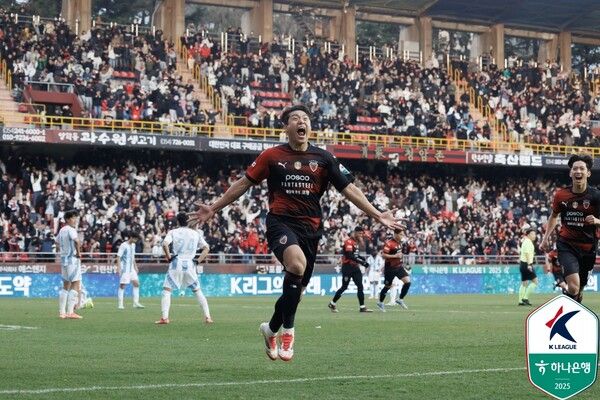 프로축구 K리그1 포항 스틸러스 이호재. /한국프로축구연맹 제공