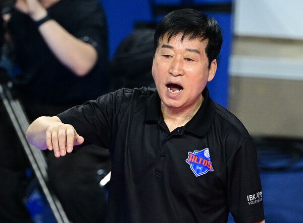 김호철 IBK기업은행 감독. /한국배구연맹 제공