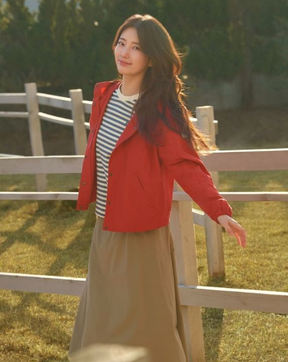 K2 '포레스트 스커트W' 착용 컷. /K2 제공