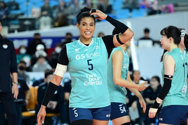 2시즌 연속 1000점을 돌파한 실바. /한국배구연맹 제공