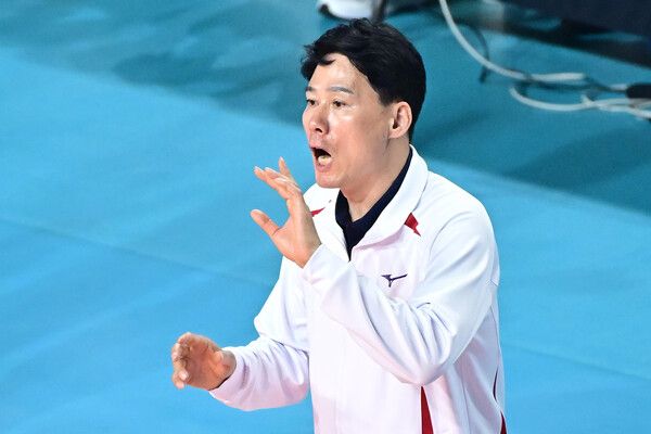 강성형 감독. /한국배구연맹 제공