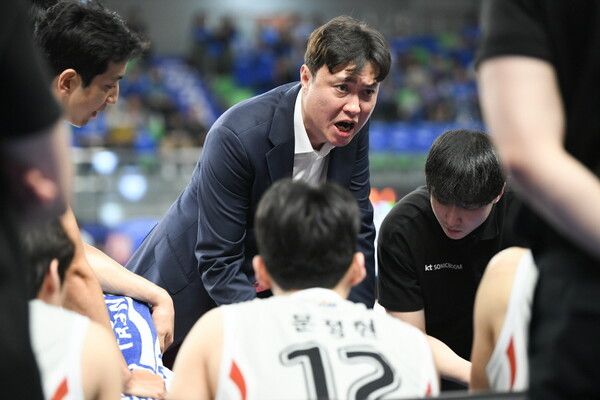 송영진 수원 KT 감독. /KBL 제공