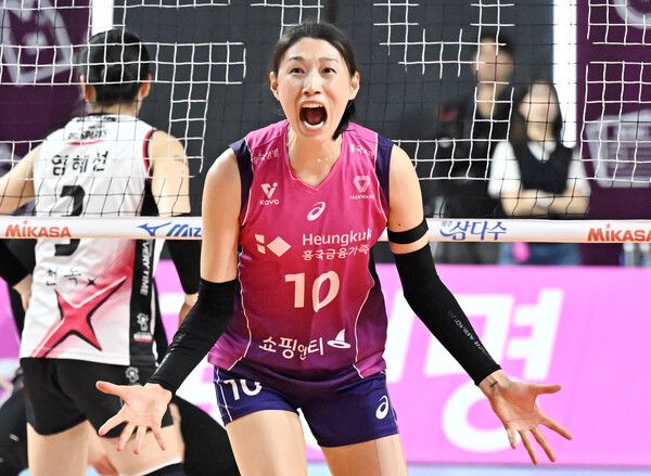프로배구 V리그 여자부 흥국생명 김연경. /한국배구연맹 제공