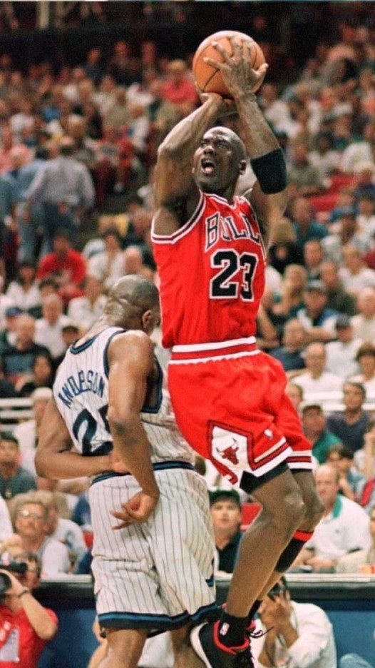 시카고 불스 시절 마이클 조던의 모습. /연합뉴스