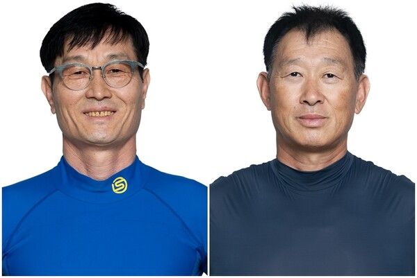 경륜 허은회(왼쪽), 박종현. /국민체육진흥공단 제공