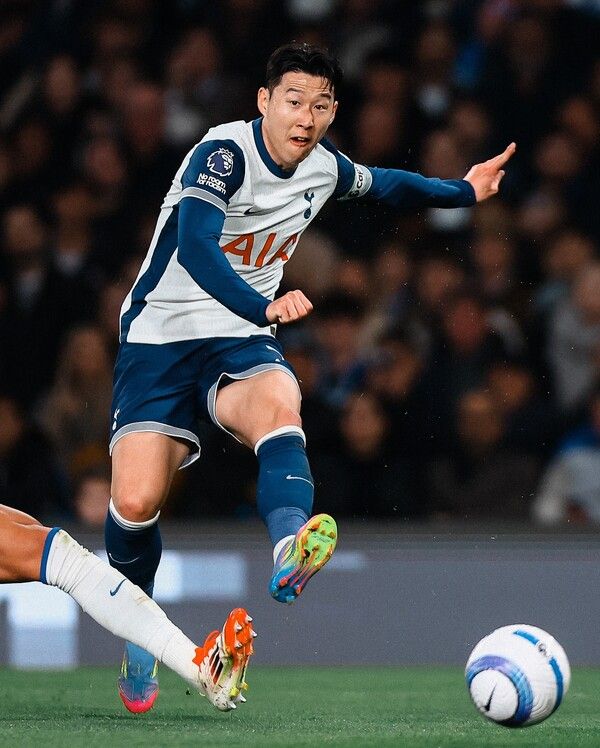 토트넘 홋스퍼의 손흥민. /구단 페이스북