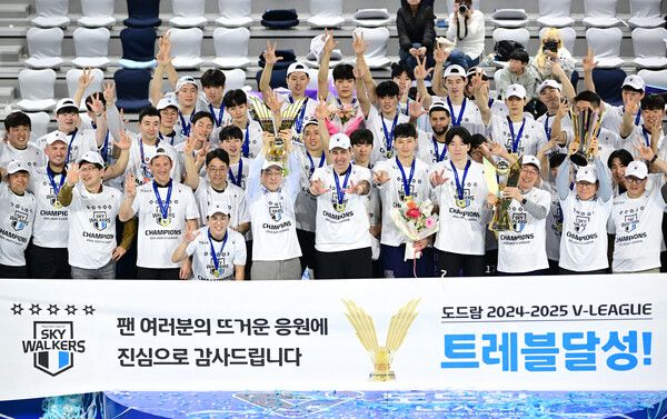 프로배구 V리그 남자부 천안 현대캐피탈 스카이워커스. /한국배구연맹 제공