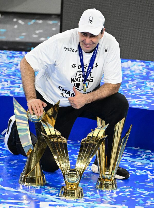 필립 블랑 천안 현대캐피탈 스카이워커스 감독. /한국배구연맹 제공