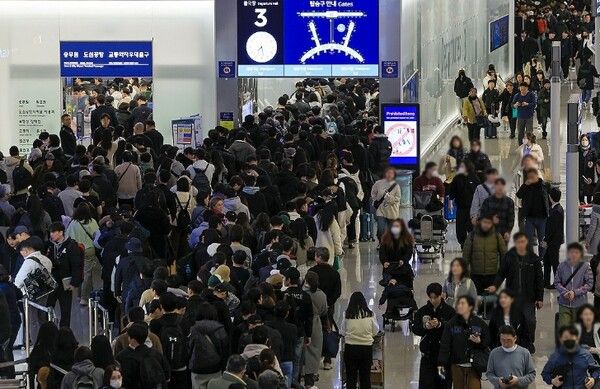 인천국제공항 출국장 모습. /연합뉴스