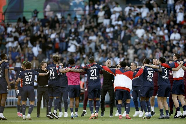프로축구 리그1 파리 생제르맹(PSG)이 정규리그 조기 우승을 확정했다. /연합뉴스