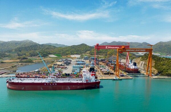 대한조선 전경./대한조선