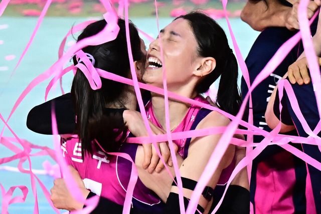 ‘배구 여제’ 김연경이 선수 생활의 마지막을 우승으로 화려하게 장식했다. /한국배구연맹 제공