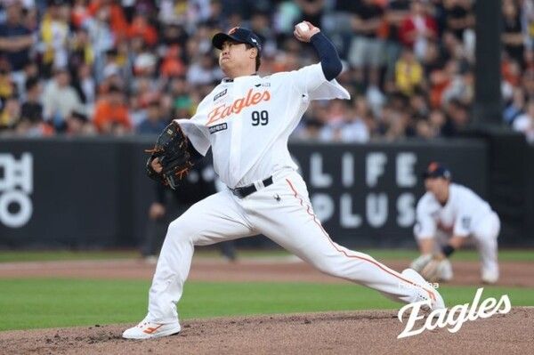 한화 이글스 선발 투수 류현진이 역투하고 있다. /한화 이글스 제공
