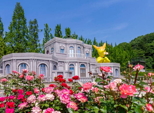 에버랜드 로로티 장미축제 '장미성' 전경. /에버랜드 제공