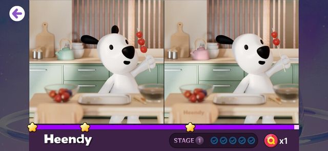 흰디 틀린 그림 찾기 게임 / 현대백회점 제공