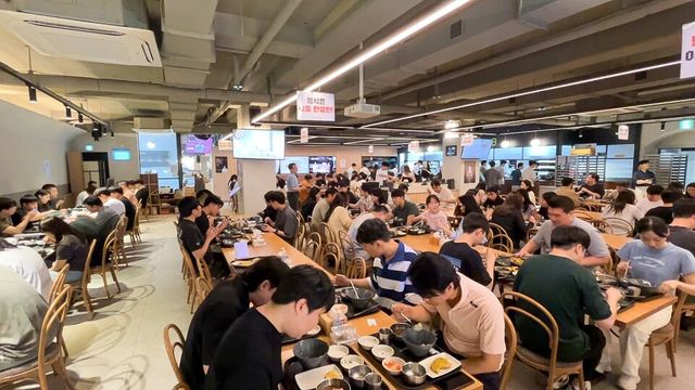 헥토그룹 구내식당 ‘채움’./헥토그룹