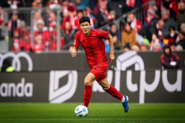 바이에른 뮌헨의 4연승에 힘 보탠 김민재. /바이에른 뮌헨 페이스북