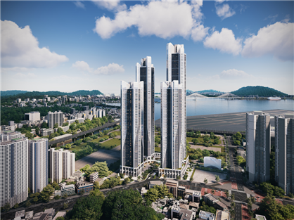 블랑써밋74 조감도./대우건설