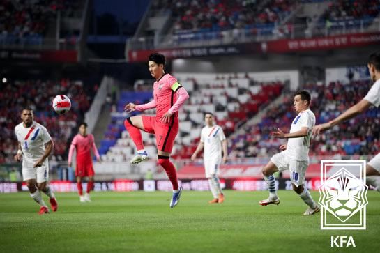 한국은 2022년 6월 10일 이후 3년 4개월 만에 파라과이와 평가전을 치른다. /대한축구협회 제공
