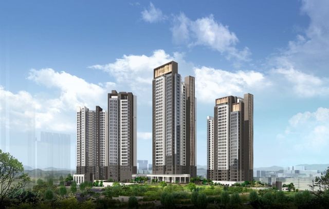 라체르보 푸르지오 써밋 주경투시도./대우건설