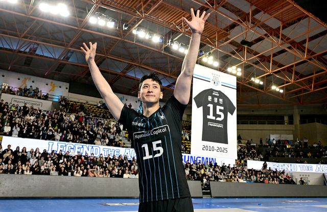 프로배구 V리그 남자부 현대캐피탈에 코치로 합류한 문성민. /한국배구연맹 제공