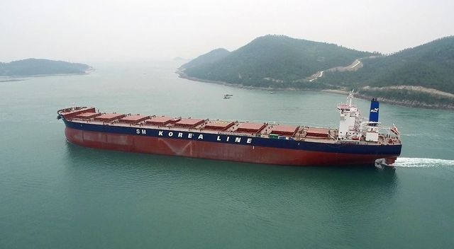 운항중인 벌크선./연합뉴스