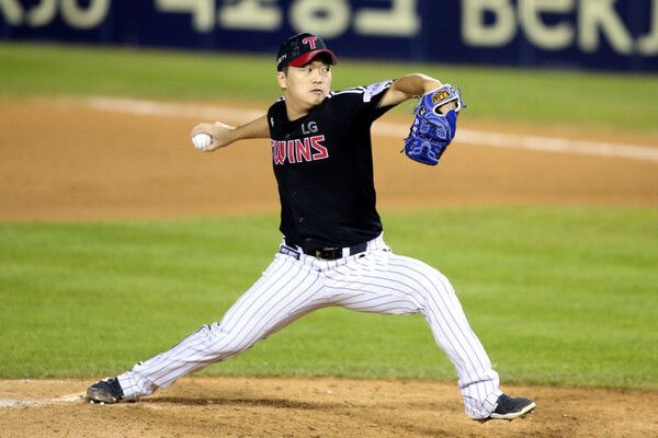 프로야구 LG 트윈스에서 활약한 고우석. /LG 제공