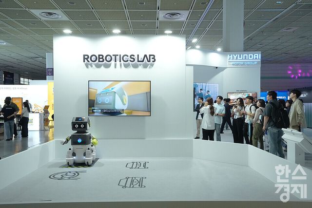 20일 서울 강남구 코엑스에서 2025 메타버스 엑스포(METAVERSE EXPO 2025)가 열리고 있다. 사진은 현대모터스 그룹 부스 전경. /최대성 기자 dpdaesung@sporbiz.co.kr 2025.06.20.&nbsp;