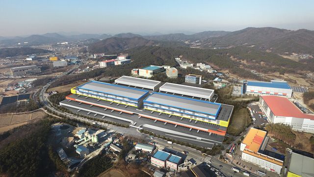 용인물류터미널 조감도./(주)용인물류터미널 