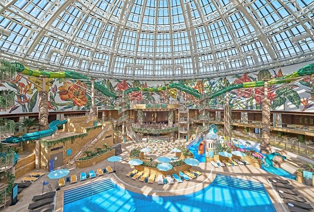 인스파이어 엔터테인먼트 리조트의 실내 워터파크인 스플래시 베이. /인스파이어 엔터테인먼트 리조트 제공