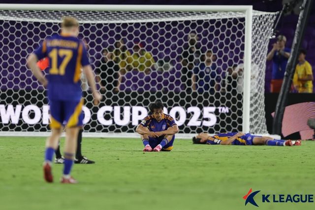 프로축구 K리그1(1부) 디펜딩 챔피언 울산 HD가 한국 대표로 출전한 2025 국제축구연맹(FIFA) 클럽 월드컵에서 3전 전패로 대회를 마무리했다. /한국프로축구연맹 제공