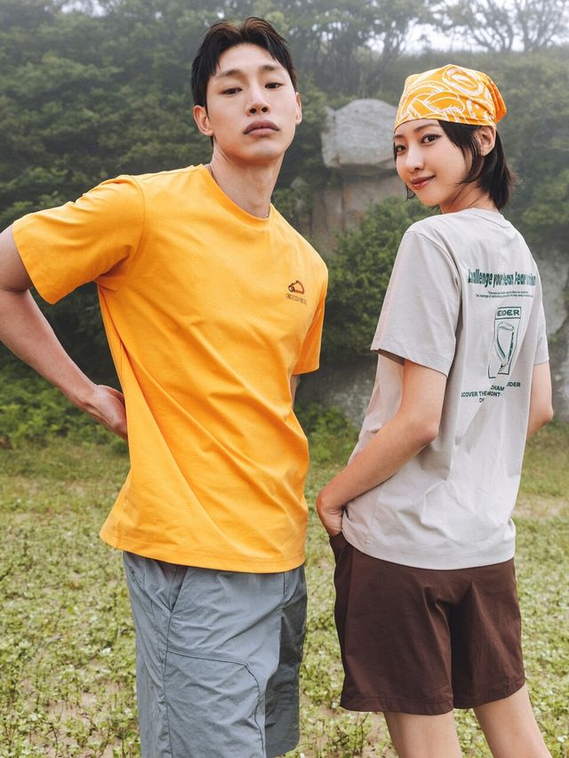 아이더의 그래픽 냉감 티셔츠. /아이더 제공