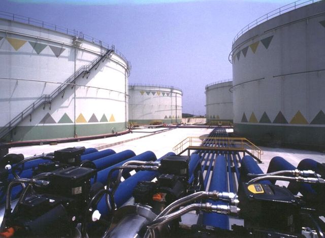 석유공사 울산비축기지 모습/한국석유공사 제공