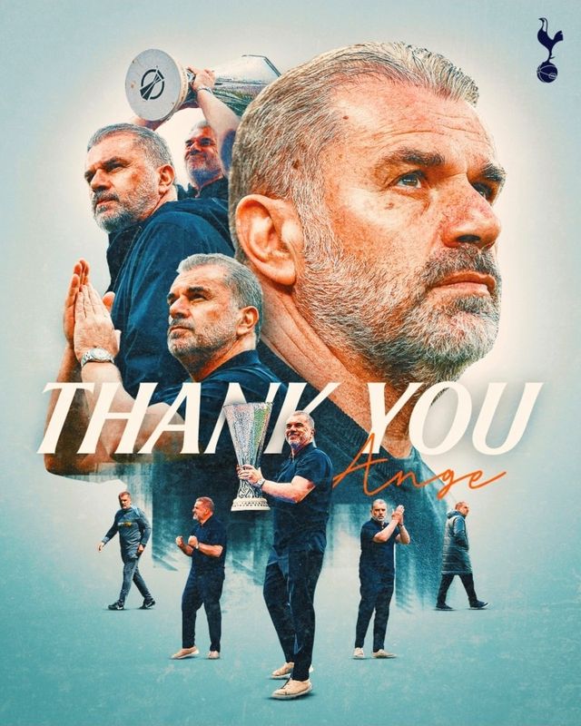 잉글랜드 프리미어리그(EPL) 토트넘 홋스퍼가 안제 포스테코글루 감독을 경질했다. /토트넘 SNS