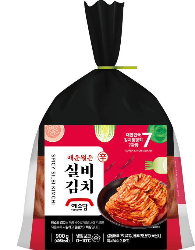 매운맛을 즐기는 소비자들 사이에서 ‘예소담 썰은 실비김치’가 큰 인기를 끌고 있다./예소담