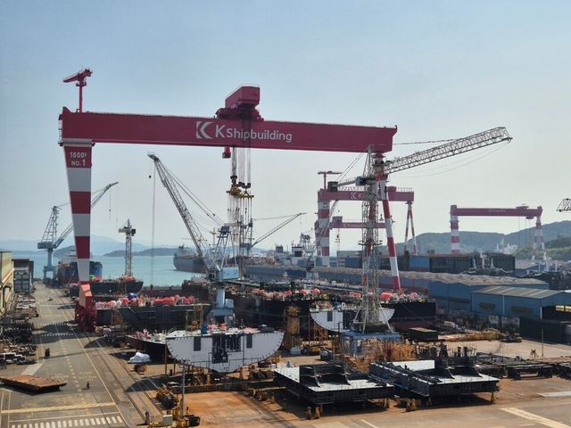경남 창원시 진해구에 위치한 케이조선./임준혁 기자