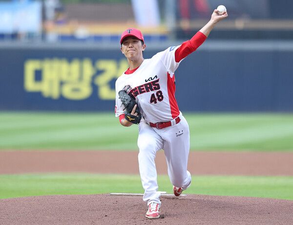 프로야구 KIA 타이거즈 왼손 선발 투수 이의리. /KIA 제공