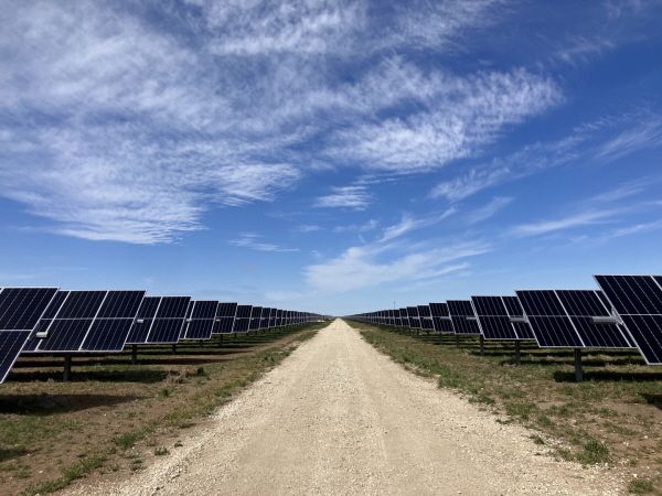 미국 텍사스주에 있는 콘초밸리 태양광발전소 전경/한국중부발전 제공