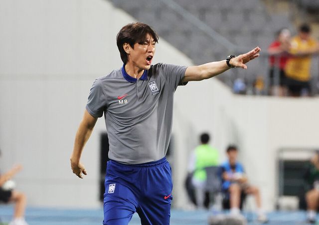 홍명보 한국 축구 대표팀 감독. /연합뉴스