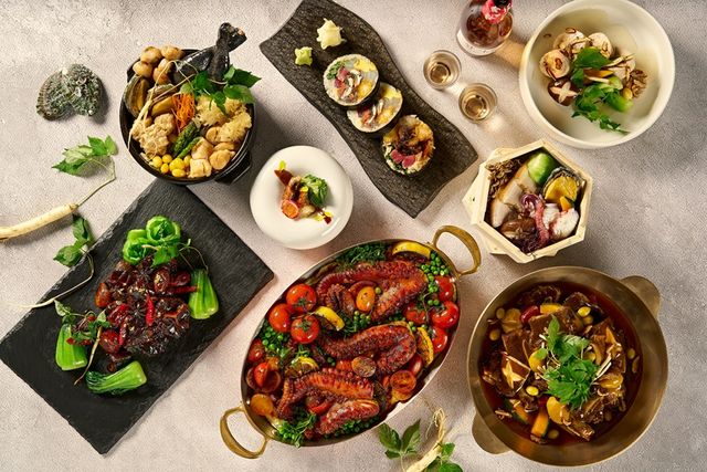 인스파이어 뷔페 레스토랑 ‘셰프스 키친’의 보양식 메뉴. /인스파이어 엔터테인먼트 리조트 제공