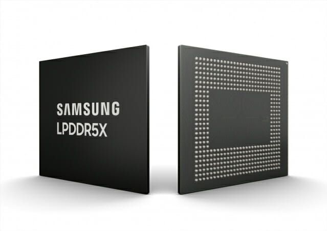 삼성전자 LPDDR5X D램./삼성전자