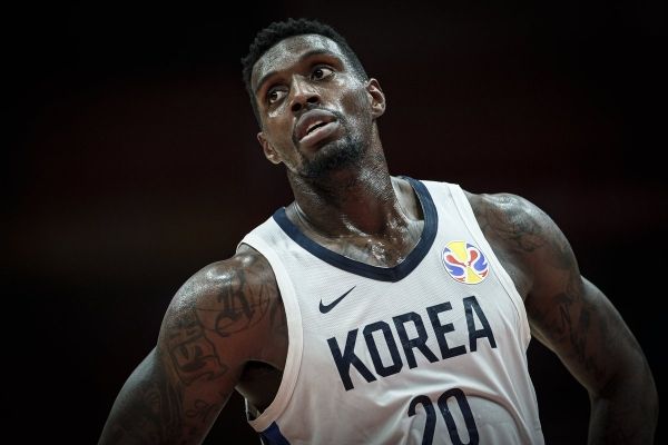 특별 귀화 선수로 태극마크를 달았던 센터 라건아. /FIBA 트위터